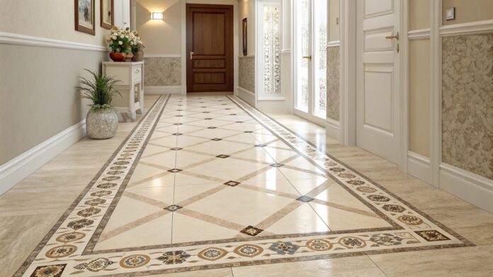 Керамическая плитка и керамогранит на пол в прихожей: стойкость и уход
